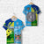 Custom Vanuatu Malampa Province and Fiji T Shirt Together LT8 Unisex Blue - Polynesian Pride