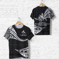 Fiji Rugby T Shirt Sydney Nadroga Navosa Stallions Unique Version Black LT8 Unisex Black - Polynesian Pride