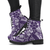 Celticone Women's Leather Boot - Purple Witch Essentials Pagan Boots Purple - Polynesian Pride