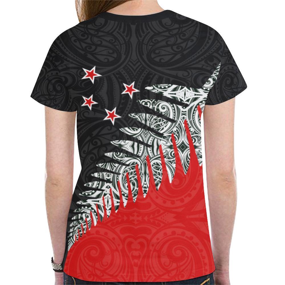 New Zealand Shirt, Maori Silver Fern T Shirts - Polynesian Pride