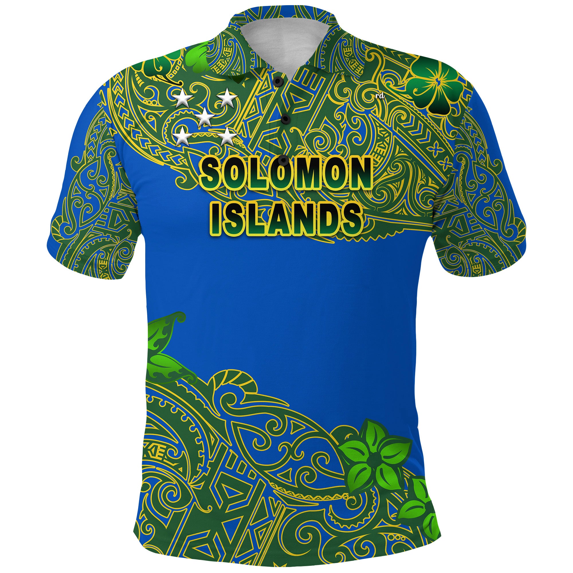 Solomon Islands Polo Shirt 43rd Independence Anniversary Unique Vibes NO.1 LT8 Unisex Blue - Polynesian Pride