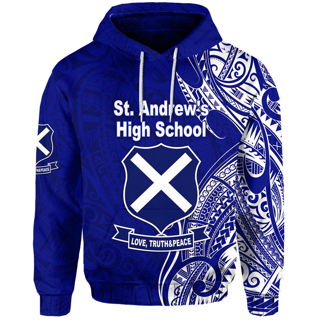Custom St. andrews High School Hoodie Original Style LT8 - Polynesian Pride