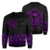 Kauai Map Hibiscus Polynesian Sweatshirt - Lithe Style - AH Unisex Purple - Polynesian Pride