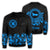 Nihoa Island Hibiscus Polynesian Sweatshirt - Lithe Style - AH Unisex Blue - Polynesian Pride