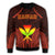 Hawaiian Kanaka Turtle Polynesian Sweatshirt - Orange - Stronge Style - AH - Polynesian Pride