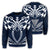 Hawaii Kanaka Polynesian Football Jersey Sweatshirt - Blue - Bernice Style - AH Unisex Blue - Polynesian Pride