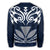 Hawaii Kanaka Polynesian Football Jersey Sweatshirt - Blue - Bernice Style - AH - Polynesian Pride