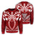 Hawaii Kanaka Polynesian Football Jersey Sweatshirt - Red - Bernice Style - AH Unisex Red - Polynesian Pride
