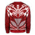 Hawaii Kanaka Polynesian Football Jersey Sweatshirt - Red - Bernice Style - AH - Polynesian Pride