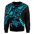 Hawaiian Turtle Polynesian Sweatshirt - Turquoise - Gada Style - AH - Polynesian Pride