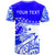 Tonga Custom T Shirt Youthful Dynamic Blue Color - Polynesian Pride