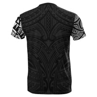New Zealand T Shirt, Maori Polynesian Tattoo - Polynesian Pride