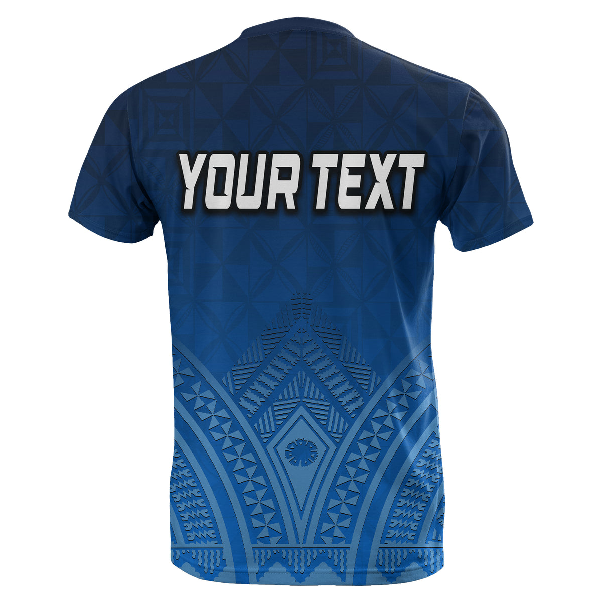 Custom Fiji Kaiviti Silktails Rugby T Shirt LT6 - Polynesian Pride