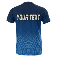 Custom Fiji Kaiviti Silktails Rugby T Shirt LT6 - Polynesian Pride