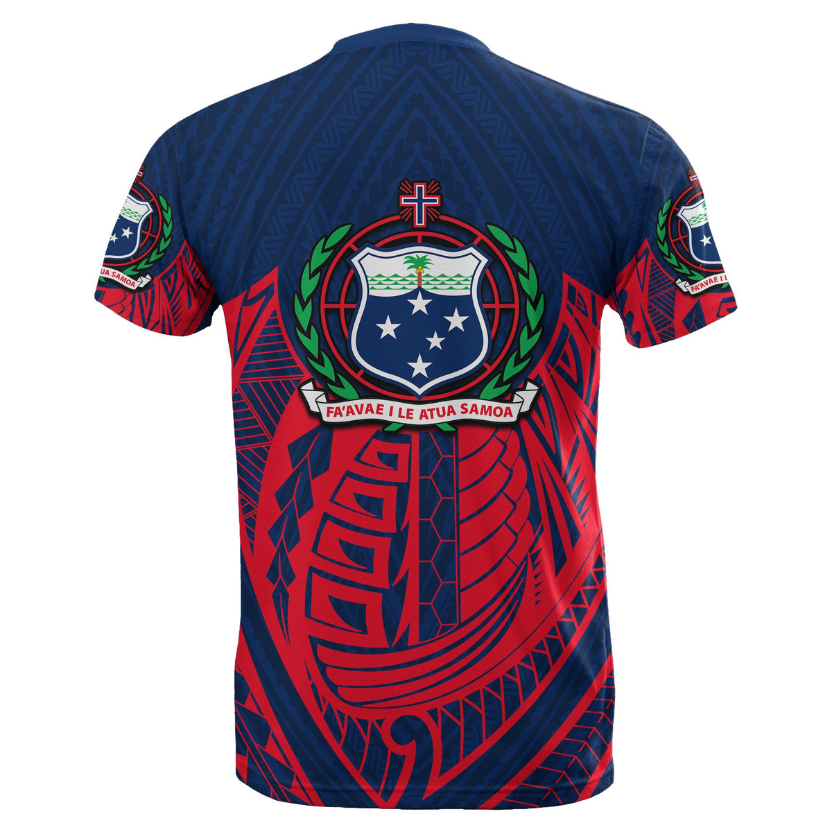 Samoa Polynesian Patterns T Shirt - Polynesian Pride