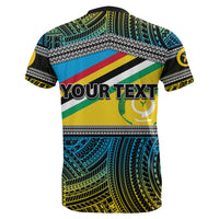 Custom Torba Province T Shirt of Vanuatu Polynesian Patterns LT6 - Polynesian Pride