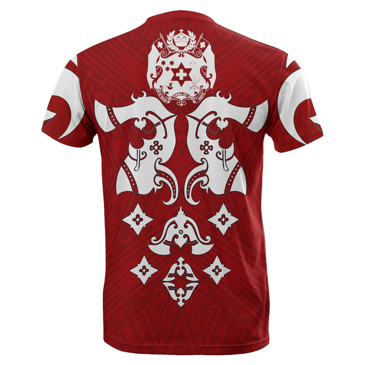 Tonga Polynesian T Shirt Red - Polynesian Pride
