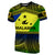 Custom Malampa Province T Shirt of Vanuatu Polynesian Patterns LT6 Yellow - Polynesian Pride