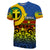 Custom Tafea Province T Shirt of Vanuatu Polynesian Flag Style LT6 Yellow - Polynesian Pride
