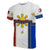 Custom Philippines T Shirt LT6 Unisex White - Polynesian Pride