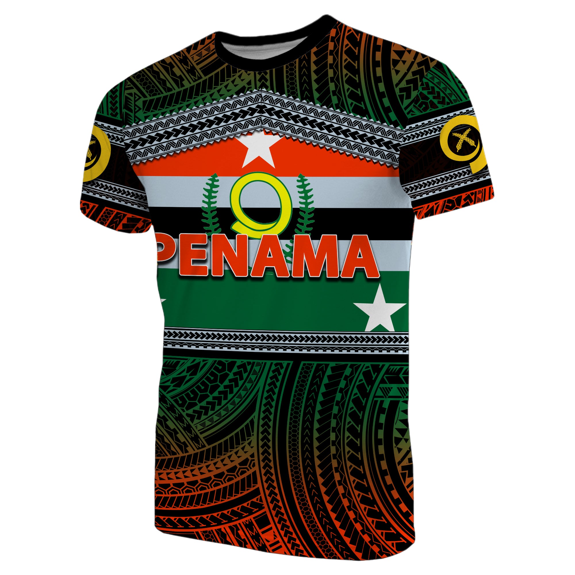 Custom Penama Province T Shirt of Vanuatu Polynesian Patterns LT6 Unisex Red - Polynesian Pride