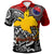 Papua New Guinea Polo Shirt Custom Central Of Papua New Guinea With Polynesian Patterns Polo Shirt - Polynesian Pride