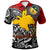 Papua New Guinea Polo Shirt Custom Jiwaka Of Papua New Guinea With Polynesian Patterns Polo Shirt - Polynesian Pride