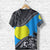 Palau T Shirt Palau Flag Fall In The Wave K9 - Polynesian Pride