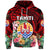 Tahiti Hoodie French Polynesia Simple Vibes Red LT8 Unisex Red - Polynesian Pride