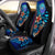 Tahiti Custom Personalised Car Seat Covers - Vintage Tribal Mountain Universal Fit Vintage - Polynesian Pride