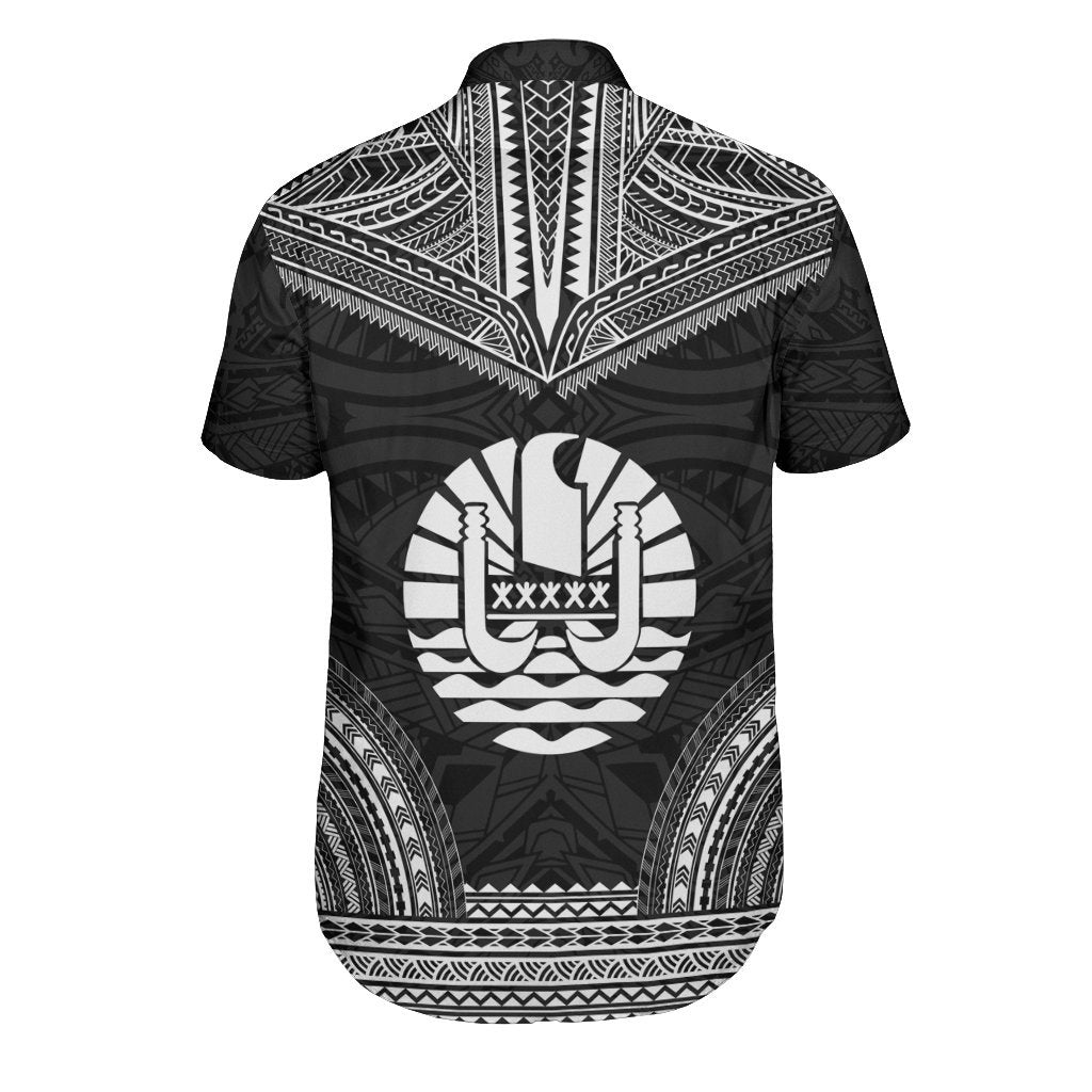 Tahiti Polynesian Chief Shirt - Black Version - Polynesian Pride