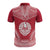 Tahiti Polo Shirt Tahitian Flag Polynesian Chief Tattoo Flag Version - Polynesian Pride