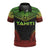 Tahiti Polo Shirt Tahitian Flag Polynesian Chief Tattoo Reggae Version Unisex Reggae - Polynesian Pride