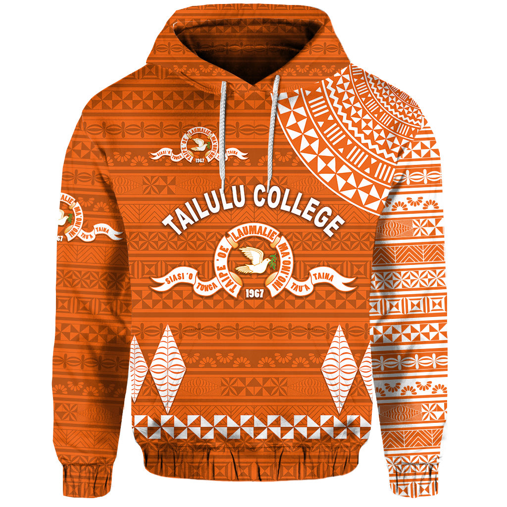 Custom Tonga Tailulu College Hoodie Simple Style LT8 - Polynesian Pride