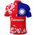 Taiwanese Polo Shirt Taiwan Plum Blossom Flag Vibes LT8 - Polynesian Pride