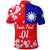 Custom Taiwanese Polo Shirt Taiwan Plum Blossom Flag Vibes LT8 - Polynesian Pride