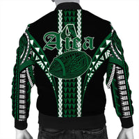 Hawaii Bomber Jacket - Aiea High Football Jersey Bomber Jacket - AH - Polynesian Pride