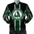 Hawaii Bomber Jacket - Aiea High Football Jersey Bomber Jacket - AH Green Unisex - Polynesian Pride