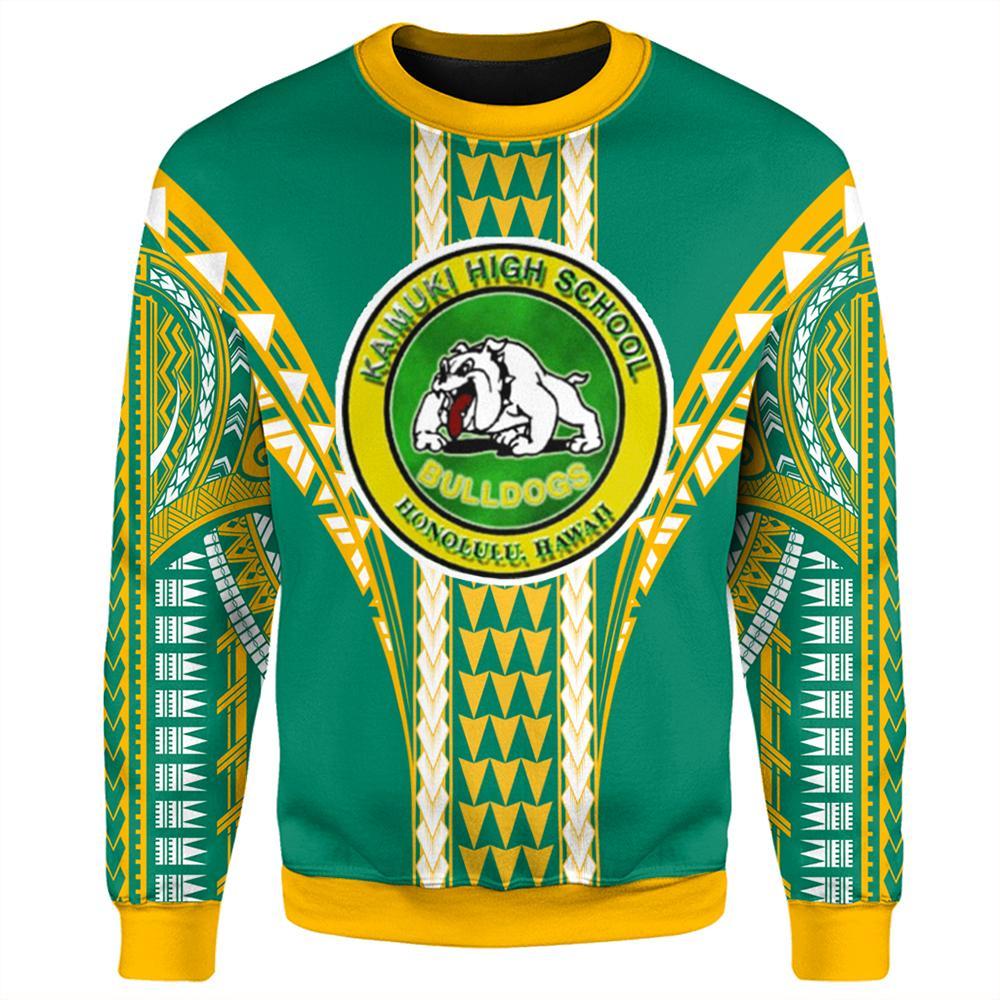 Hawaii - Kaimuki High Football Jersey Sweatshirt - AH - Polynesian Pride