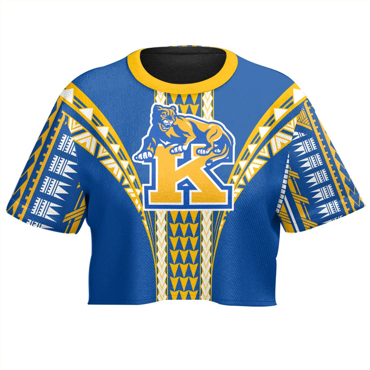 Hawaii - Kaiser High Football Jersey Crop Top T - Shirt - AH - Polynesian Pride