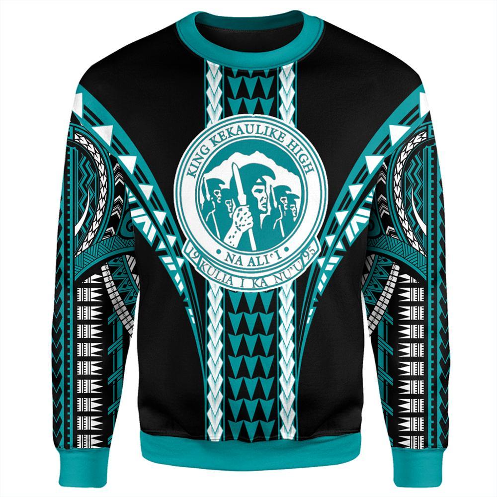 Hawaii - King Kekaulike High Football Jersey Sweatshirt - AH - Polynesian Pride