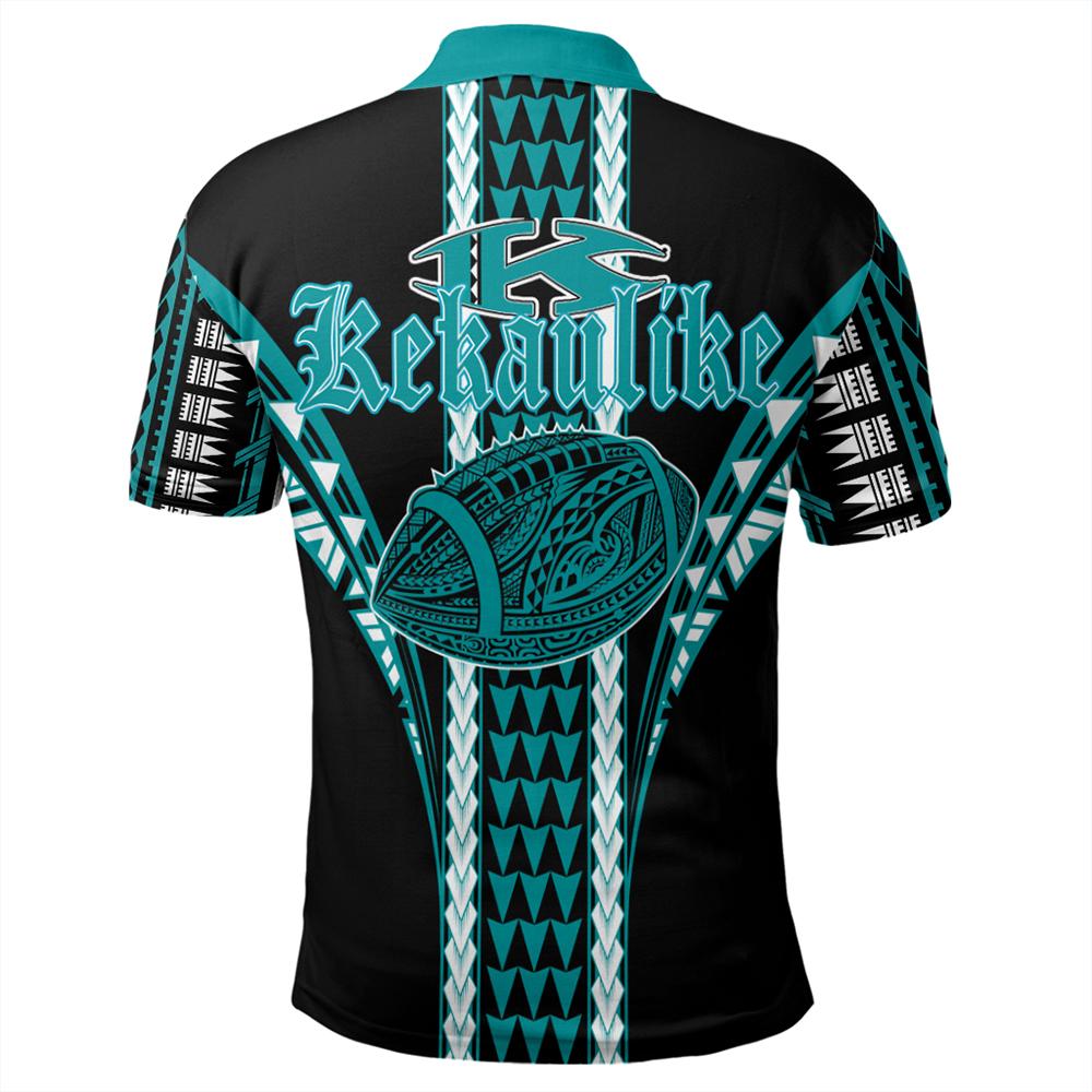 Hawaii Polo Shirt King Kekaulike High Football Jersey Polo Shirt - Polynesian Pride