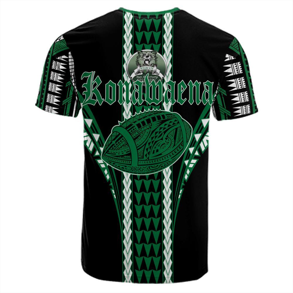 Hawaii Konaweana High Football Jersey T Shirt - Polynesian Pride