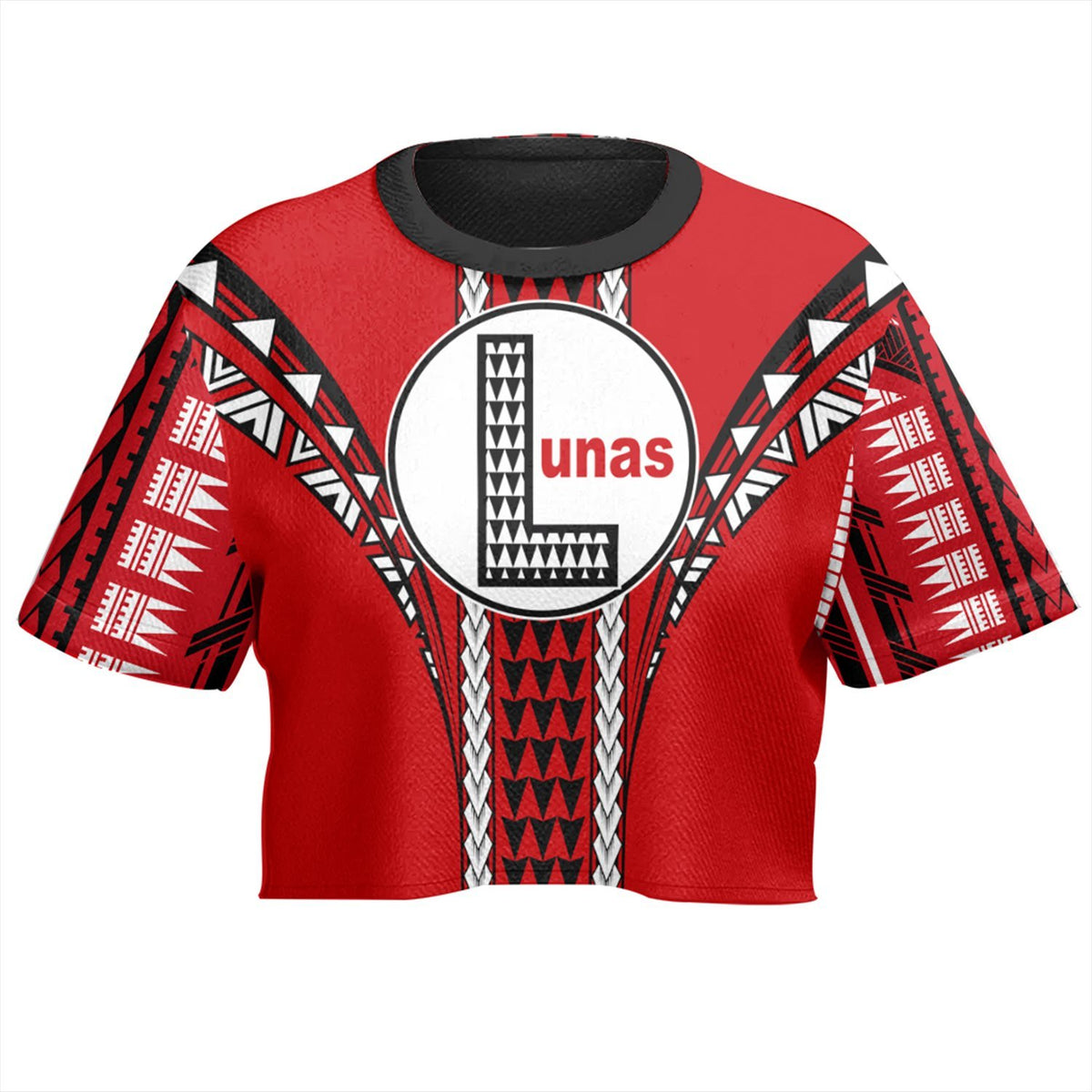 Hawaii - Lahainaluna High Football Jersey Crop Top T - Shirt - AH - Polynesian Pride