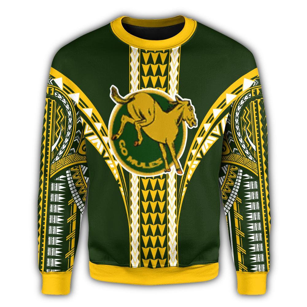 Hawaii - Leilehua High Football Jersey Sweatshirt - AH - Polynesian Pride