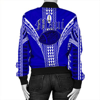 Hawaii Bomber Jacket - Maui High Football Jersey Bomber Jacket - AH - Polynesian Pride