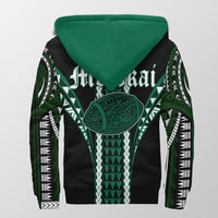 Hawaii - Molokai High Football Jersey Sherpa Hoodie - AH - Polynesian Pride