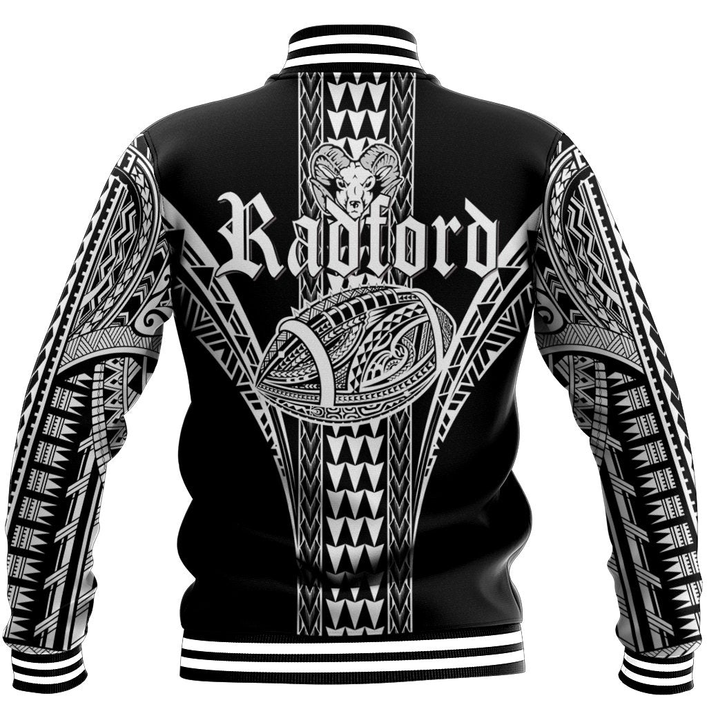 Hawaii Baseball Jacket - Radford High Baseball Jacket - AH - Polynesian Pride