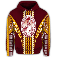 Hawaii Hoodie Roosevelt High Football Jersey Hoodie - Polynesian Pride