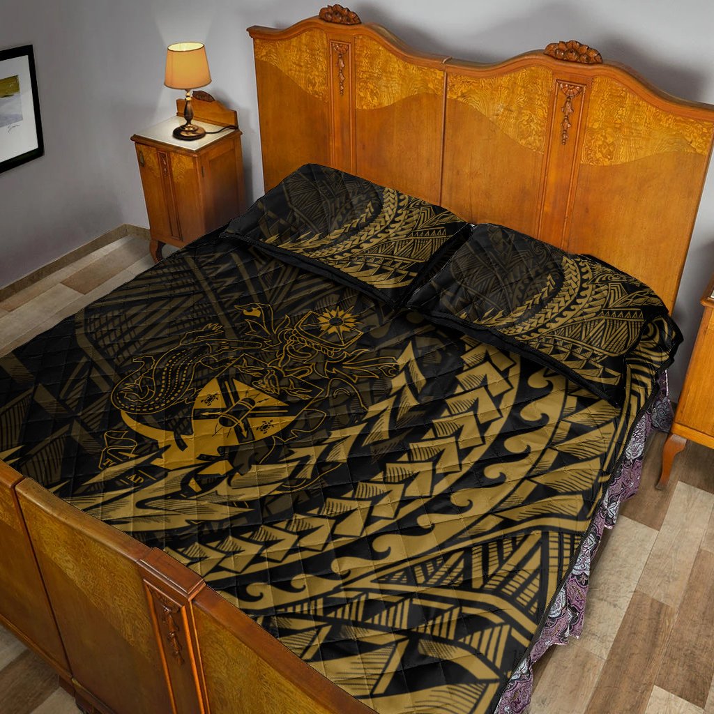 Solomon Islands Quilt Bed Set - Wings Style - Polynesian Pride